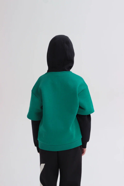 Худи Зеленый - Anta sport фото 3