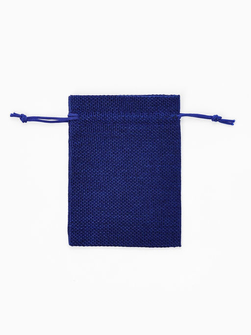 Набор мешочков подарочных 50 шт. «Льняной» 9×12×0.1 см, синий