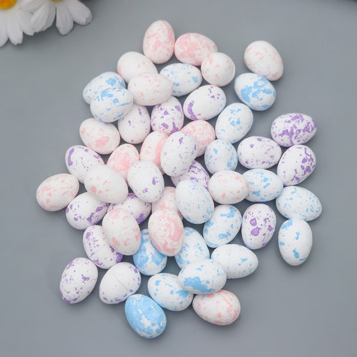 Цена за 2 шт. Пасхальный декор для творчества «Яйцо: акварель», набор 50 шт., 2.5×1.5×1.5 см