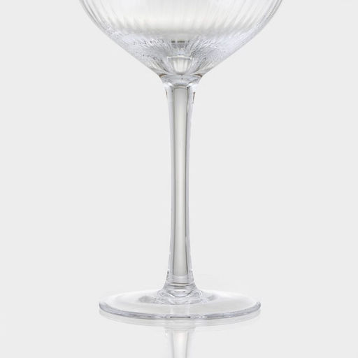 Бокал для вина Magistro «Орион», 550 мл, 10×22 см, с золотой отводкой, стекло, прозрачный