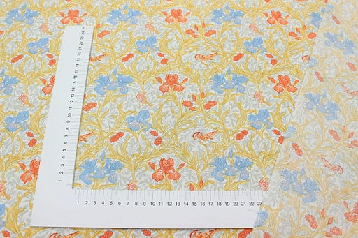 Импорт. хлопок Архелия цв.белый, ш.1.5м, хлопок-100%, 100гр/м.кв - Купава фото 4