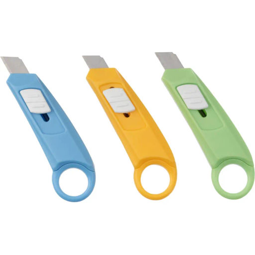 Набор ножей Attache мини безопасных 3 цвета
