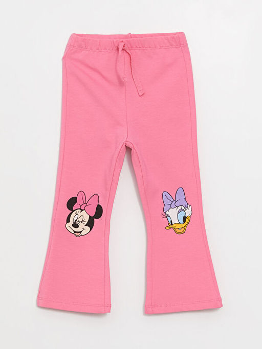 Beli Lastikli Minnie Mouse Bask?l? K?z Bebek Tayt Pantolon 2li - Waikiki фото 2