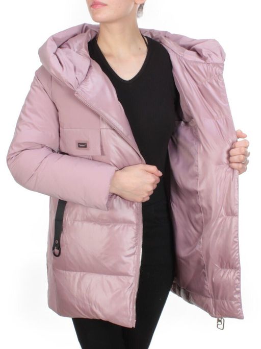YM2115 PINK Куртка зимняя женская MAYYIYA (200 гр. холлофайбера) - Fashion фото 6