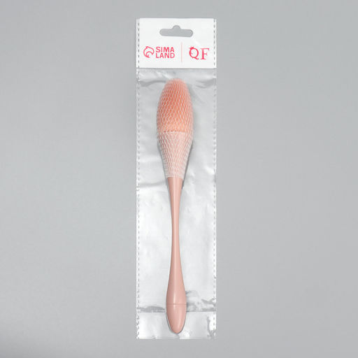 Кисть для смахивания опила, 20 см, розовая