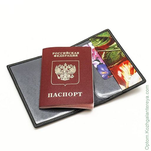 Женская кожаная обложка для паспорта Sergio Valentini СВ 6006-005/1  фото 2