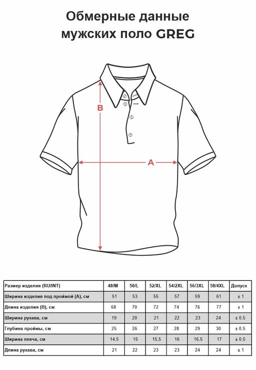 Джемпер мужской с воротником поло короткий рукав GREG G144-ZH-2 (серый м.)  фото 7