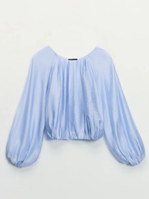 Свободная блуза из тенселя / Zarina