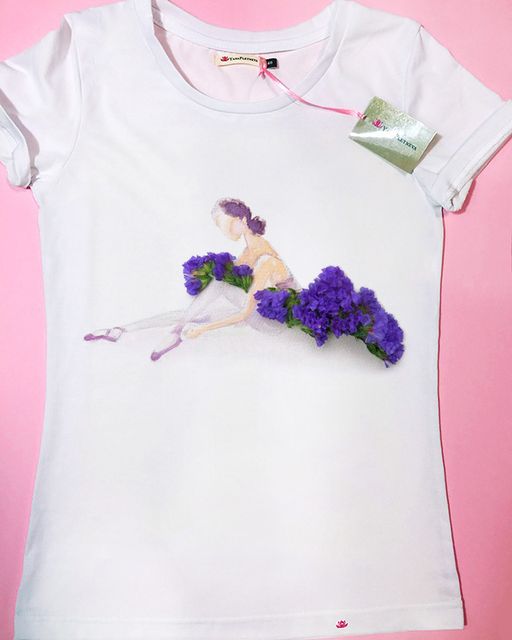 Эксклюзивная футболка Yana Pletneva упаковка плотный Zip пакет!