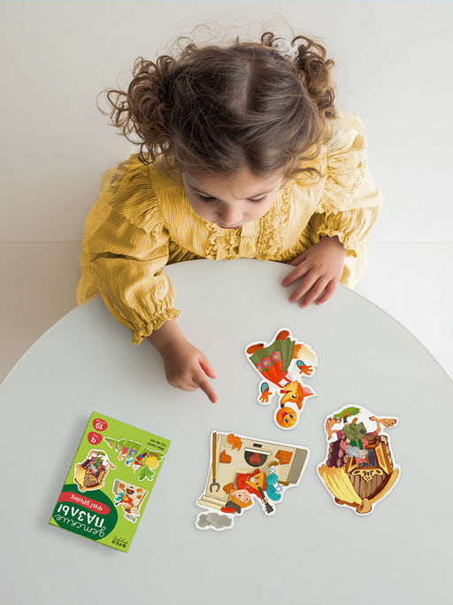 ФРЕЯ PZL-BК-012 Пазлы для малышей Мир сказок 19 элемент