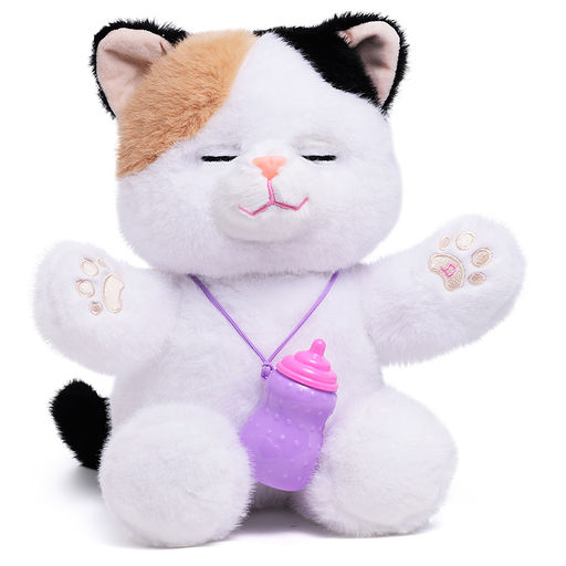 Кошка "Мишель" (глазки двигаются, записывает, поёт, пьёт молоко) в коробке