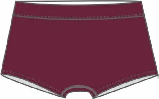 ALMANDO MELADO Трусы женские "culotte" База Цвет:вишневый
