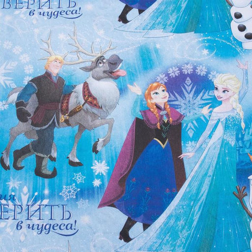 Постельное бельё 1,5 сп Холодное сердце , размер 143х215 см, 150х214 см, 50х70 см -1 шт., 100% хлопок, бязь 125 г/м2 - Disney фото 3