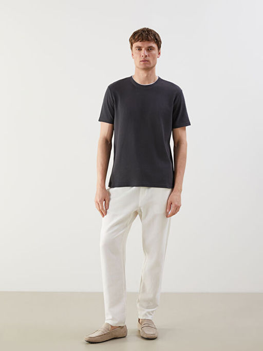 Bisiklet Yaka D?z Erkek Ti??rt