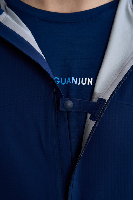 Куртка Синий Guanjun Trail Jacket - Anta фото 2