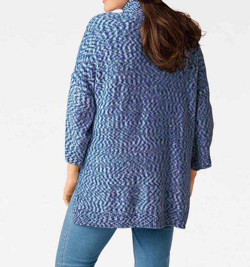 Кардиган, сине-пестрый - Patrizia dini фото 8