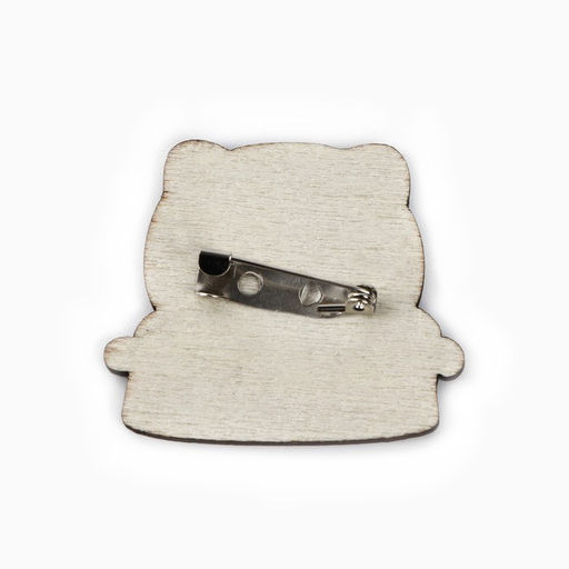 Цена за 20 шт. Значки деревянные Самые невероятные значки в шоубоксе, 20 шт.