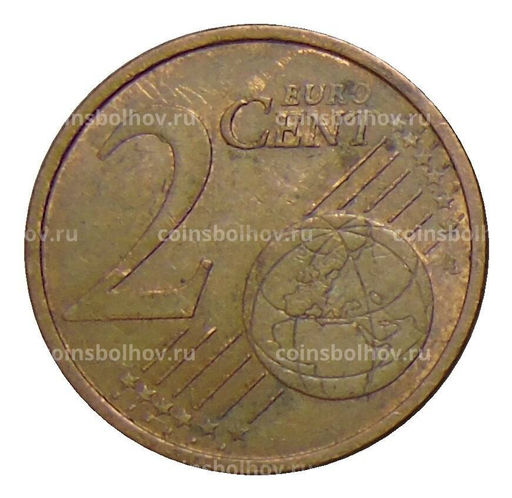 Монета 2 евроцента 2003 года J Германия