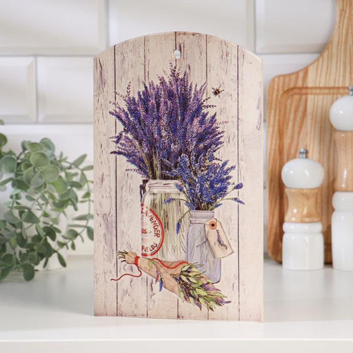Доска сувенирная Лавандовый букет 18х30 см - Simaland фото 2