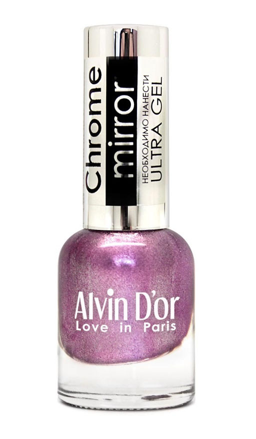 Alvin Dor Лак для ногтей Chrome mirror тон 6312 15мл