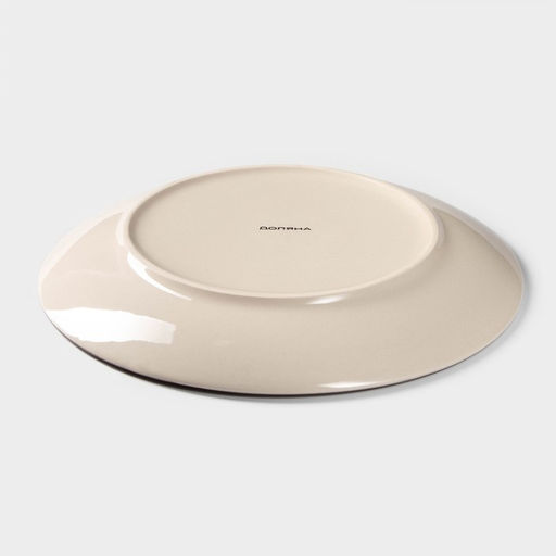 Тарелка Доляна «Искушение», d=22 см, керамика, розовая