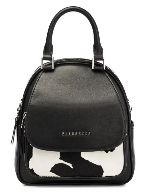 Сумка ELEGANZZA Z9354-8725 black/white фото 16