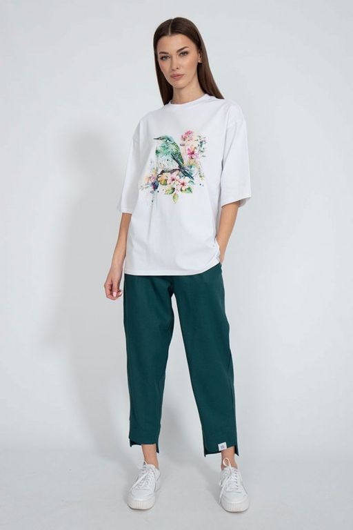 Джоггеры льняные 4082 - Kivviwear фото 3