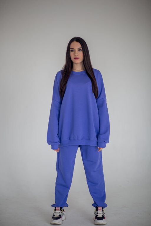 футер 3х нитка КАЧЕСТВА ПЕНЬЕ костюм женский - Knitka wear фото 2