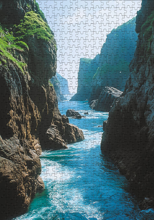 ФРЕЯ Пазл 500 элемент. PZL-500/77 Каменный коридор