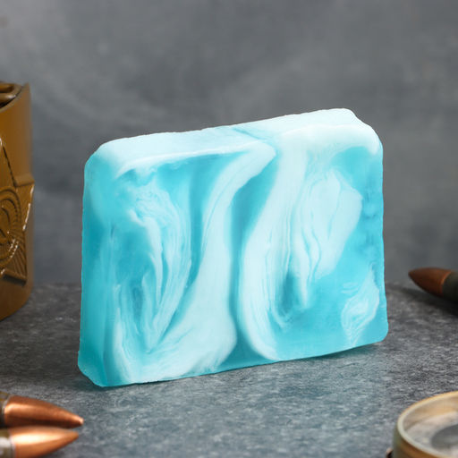 Мыло косметическое Добропаровъ, С днём защитника отечества голубая лагуна, 80 г