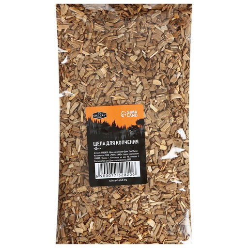 Щепа для копчения Maclay Дуб, 35030 г  фото 3