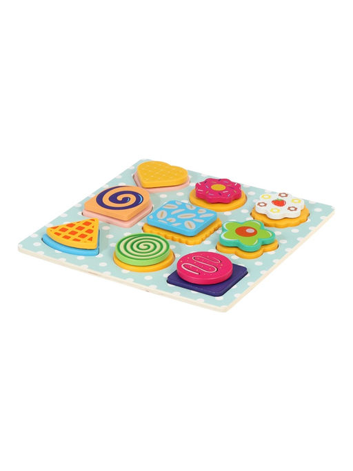 Деревянный кухонный набор - сортер «Пицца»