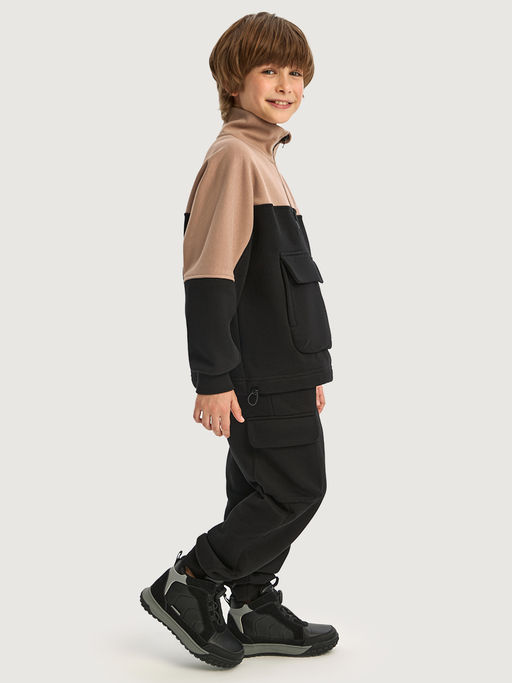 Костюм 7т11926 черный/какао