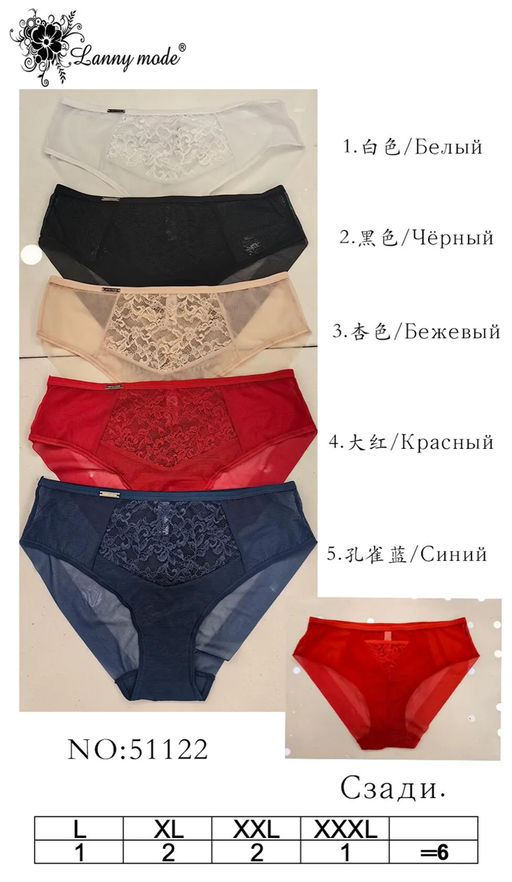 АРТ. 51122 ТРУСЫ Lanny mode.  фото 2