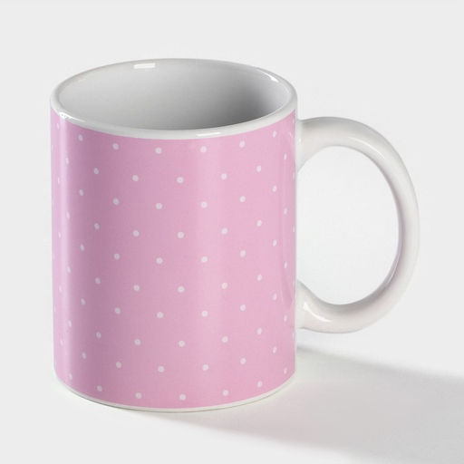 Кружка - хамелеон Доляна Фламинго, 350 мл, керамика, розовая