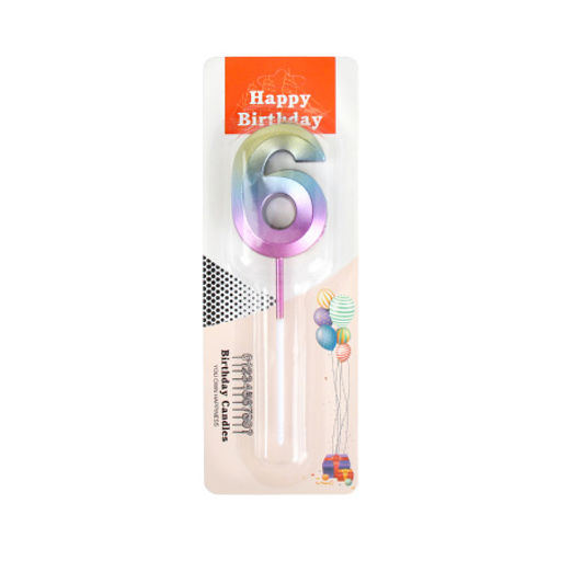 Свеча Цифра градиент / KL-11 /уп 12/600/ (0) - Галеонтрейд фото 19