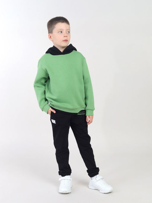 CRB wear / CWKB 63947-37 Толстовка для мальчика,зеленый  фото 2