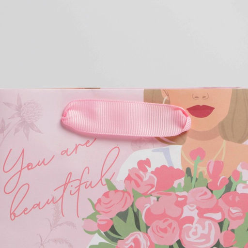 Пакет ламинированный горизонтальный Нежность, S 12 15 5,5 см - Дарите счастье фото 3