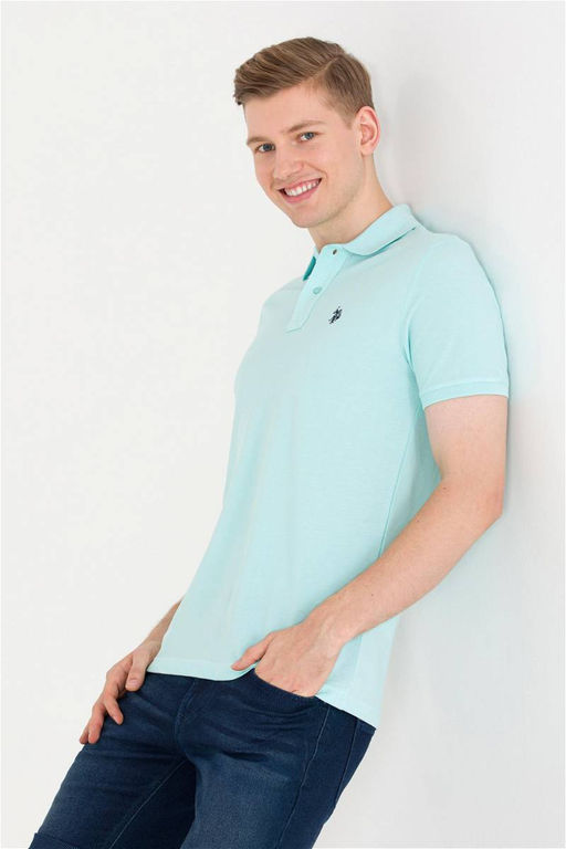 U. S. Polo Assn Мужская футболка Nil Basic с воротником-поло - U.s. polo assn фото 8