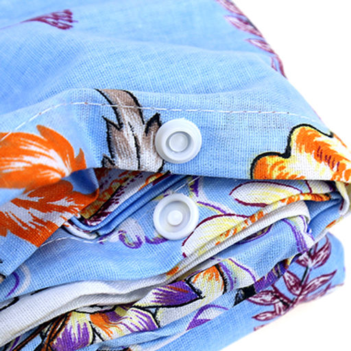 Постельное белье, комплект 1,5 спальный Виши, бежевый, 3 предмета: пододеяльник на кнопках 145х215см, простыня 150х220см, 1 наволочка 50х70см с клапаном-запахом, поплин Комфорт 115г/м2, хлопок 100%, упаковка эконом ПВХ 32х41см, Домашняя мода  фото 4