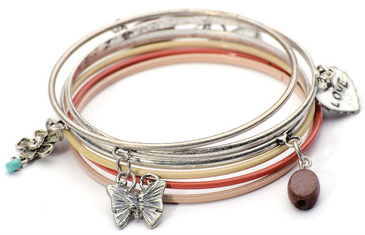 Браслет (кольца) PR3346 серебро - Mini maxi фото 5