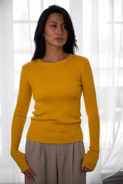 Лонгслив ДЖв 1111-4 Манго - T.C.T фото 5