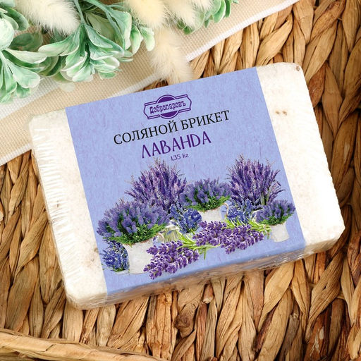 Соляной брикет, 1,35 кг Добропаровъ  фото 184