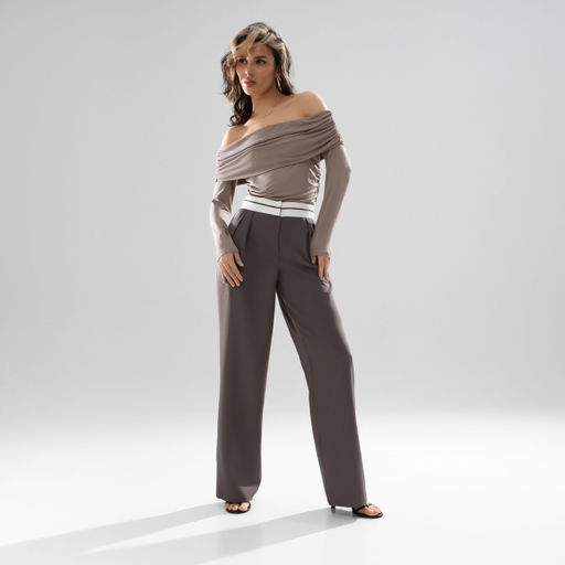 Лонгслив Королевские манеры (cappuccino) - Charutti фото 4