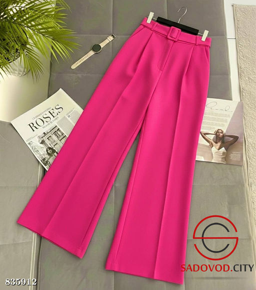 Брюки клеш с высокой посадкой - Bruno фото 4