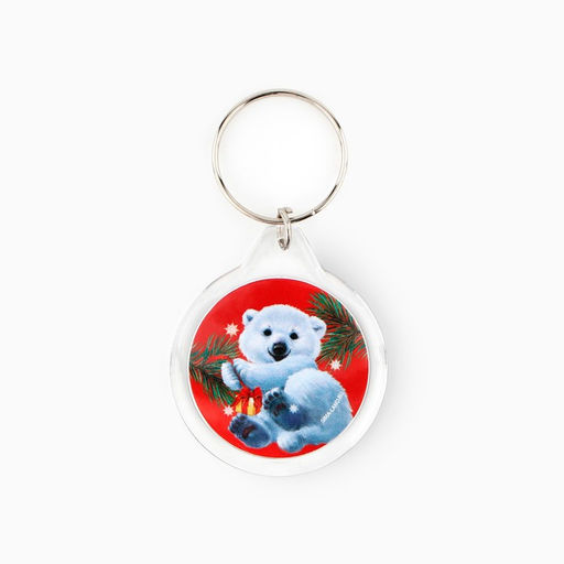 Подарочный набор новогодний, блокнот и брелок пластик «Новогодняя сказка»