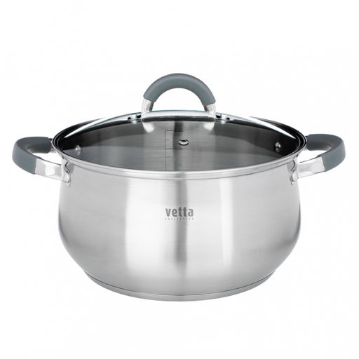 Кастрюля VETTA "Вена" 24*13,5 см 6 л с кр. индукция арт. 822-074