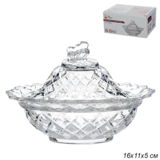 Сахарница 16х11х5 см / XMTG503 /уп 48/ - Галеонтрейд фото 2