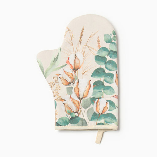 Набор кух. Этель Хлопок варежка-прихватка 20х28см, прихватка 19х19см,100% хл  фото 2