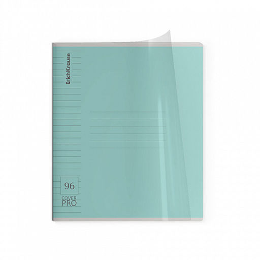 Цена за 5 шт. Тетрадь общая ученическая с пластиковой обложкой на скобе ErichKrause Классика CoverPrо fizzy, А5+, 96 листов, клетка_MIX-PACK  фото 17